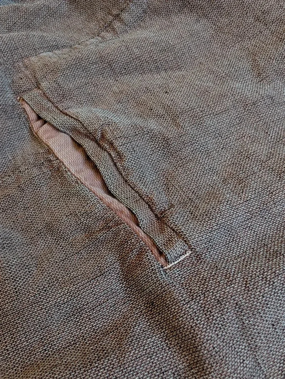 Dyed Linen Blazer